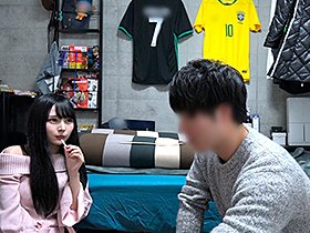 男友達に連れ込まれたオフ中のAV女優 跡美しゅり(23) 素のSEX隠し撮り サンプル動画サムネイル